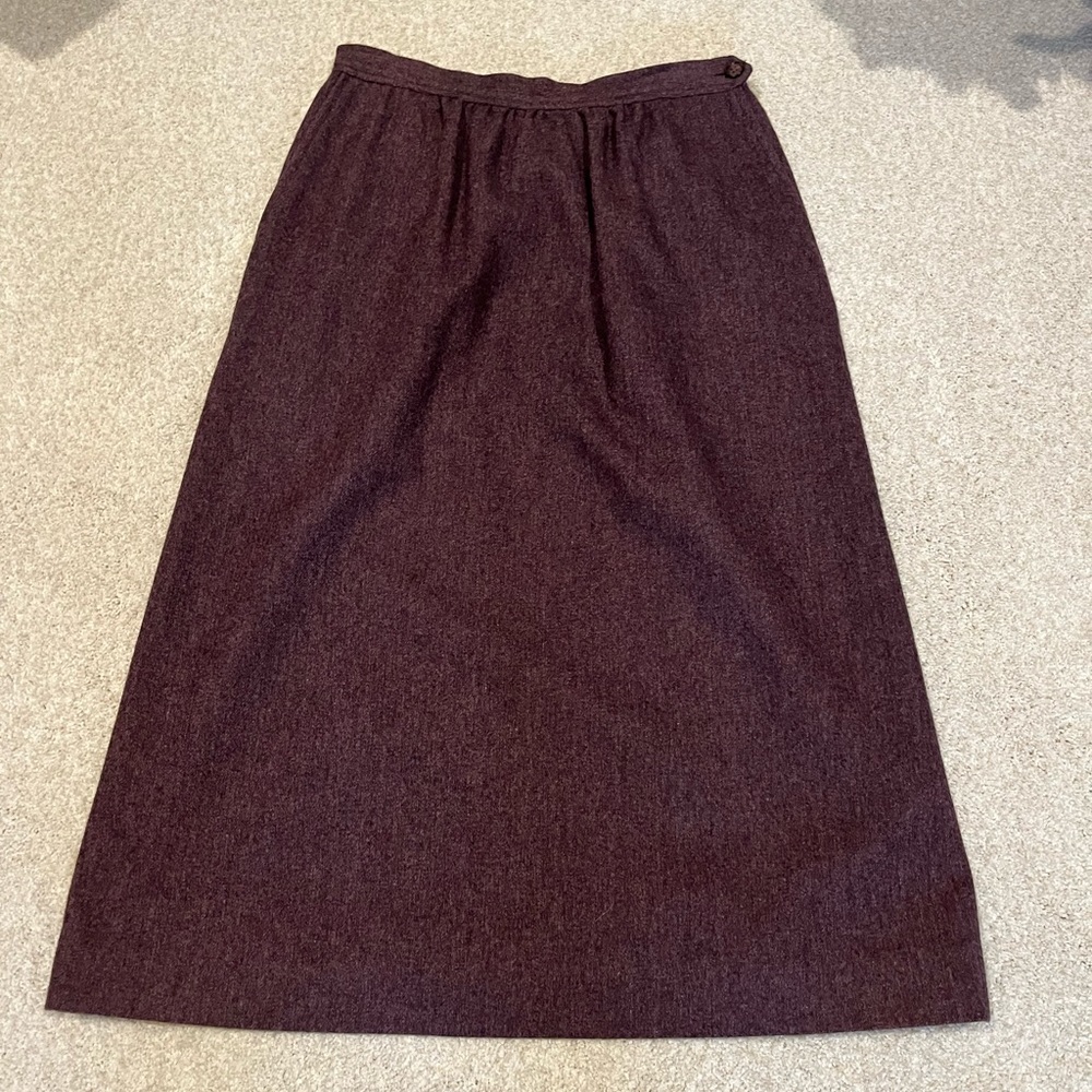 Vintage Evan Picone wool skirt